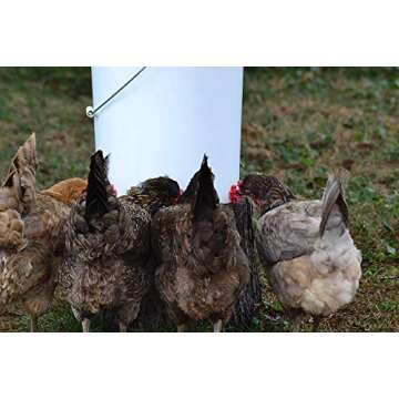 RentACoop DIY Poultry Waterer Kit - 6 Pack Horizontal Nipples