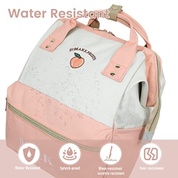 ZOMAKE Cute 15.6 Inch Laptop Backpack for Travel