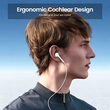 USB-C Headphones Wired for iPhone 15 & Galaxy Devices