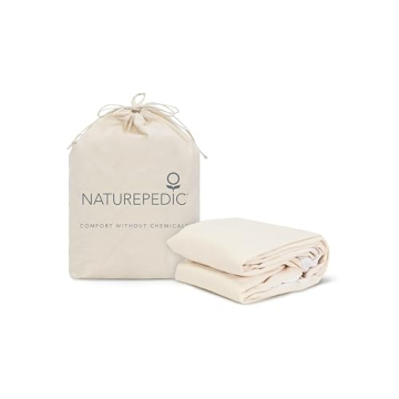 Naturepedic Organic Waterproof Mattress Protector - King Size