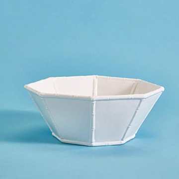 Two's Company Hampton Faux Bamboo Serving Bowl