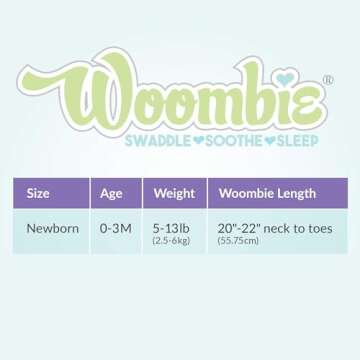 Woombie Simply Baby Swaddling Blanket - Soothing Cotton Swaddle, Wearable Blanket, Pink Blush, 0-3 Months