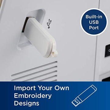 Brother PE550D Embroidery Machine with 125 Designs