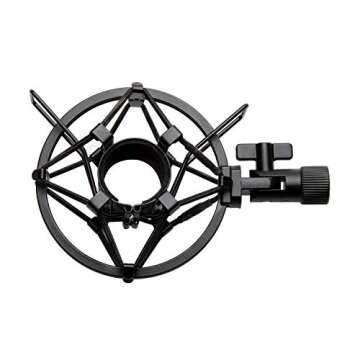 Audio-Technica ATR2100X-USB USB/ XLR Microphone Bundle with Knox Gear Boom Arm, Shock Mount, and Pop Filter (4 Items)