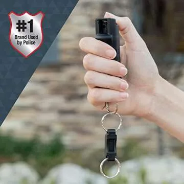 SABRE Campus Safety Pepper Gel with Quick Release Key Ring