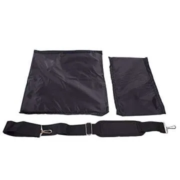 Fovitec StudioPRO - 2x Bi Color 600 LED Panel Bundle w/ Barndoors, Stands, & Carrying Case - [Continuous][Adjustable Lighting][V-Lock Compatible]