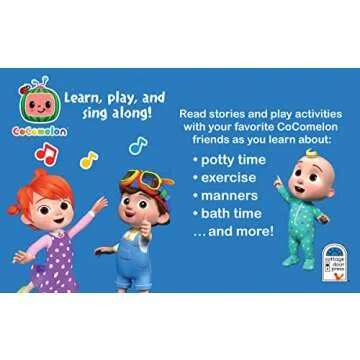 CoComelon Musical Book - Engage & Entertain Kids Ages 1-5