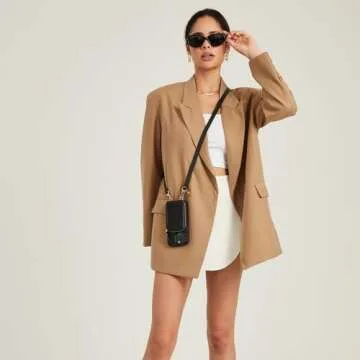 ZVE Wallet Case for iPhone 14 Pro Max with RFID Blocking