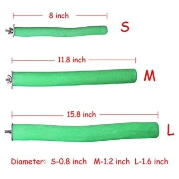 Kintor Natural Sand Bird Perch for Optimal Foot Health