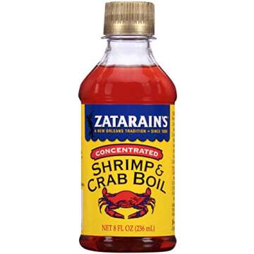 ZATARAINS Crab and Shrimp Boil Liquid, Concentrated, 8-Ounce (2 Pack (8 oz))