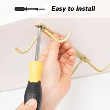 Stylish Cabinet Hook Mug Holder for Kitchen Organization