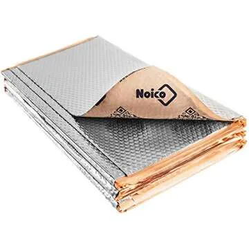 Noico 80 mil (2 mm) 36 sqft (3.4 sqm) car Sound deadening mat, Butyl Automotive Sound Deadener, Audio Noise Insulation and dampening