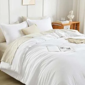 Litanika Queen Comforter Set Lightweight Bedding Fluffy