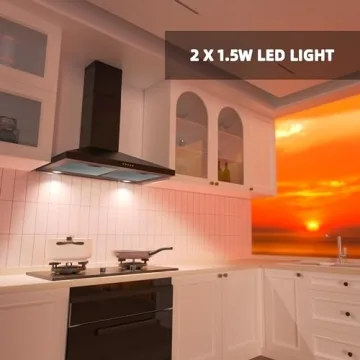 FIREGAS 30" Wall Mount Range Hood with 450 CFM