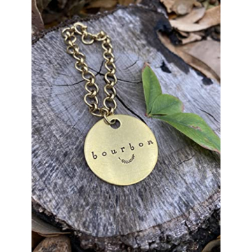 Handcrafted Brass Liquor Decanter Labels Made in USA