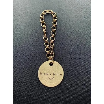 Handcrafted Brass Liquor Decanter Labels Made in USA