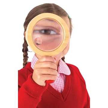 TickiT Wooden Hand Lens for Toddlers - Safe Magnifier