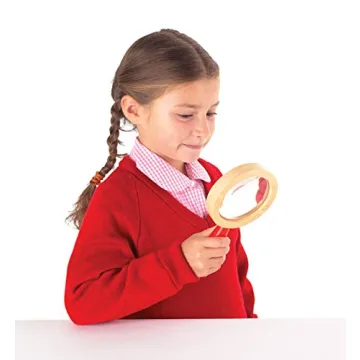 TickiT Wooden Hand Lens for Toddlers - Safe Magnifier