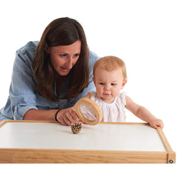 TickiT Wooden Hand Lens for Toddlers - Safe Magnifier