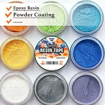 TSSART Resin Tape - High Temperature & Easy Peeling