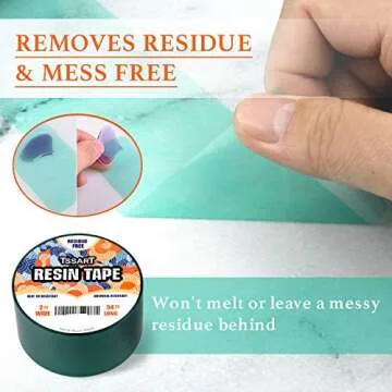 TSSART Resin Tape - High Temperature & Easy Peeling