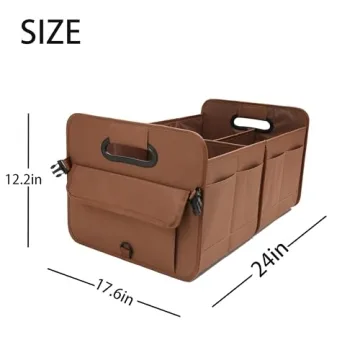 Stylish AOKJOY Car Trunk Organizer for Neat Storage Solutions