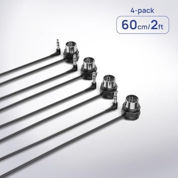 CME TRS MIDI Cable 4-Pack for Synths & Pedals