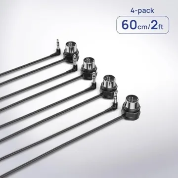 CME TRS MIDI Cable 4-Pack for Synths & Pedals
