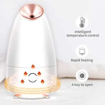 VKK Nano Ionic Facial Steamer for Home Spa and Hydration