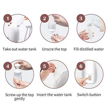 VKK Nano Ionic Facial Steamer for Home Spa and Hydration