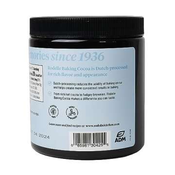 Rodelle Baking Cocoa, Gourmet, 8 Oz
