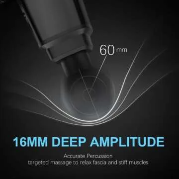 Muscle Massage Gun Deep Tissue Quiet Percussion Massager