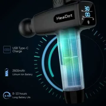 Muscle Massage Gun Deep Tissue Quiet Percussion Massager