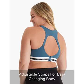 Momcozy Nursing Sports Bra for Active Moms