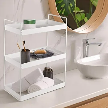 Aisung 3-Tier Bathroom Countertop Organizer for Storage