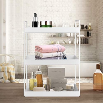 Aisung 3-Tier Bathroom Countertop Organizer for Storage