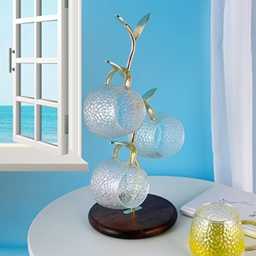 Elegant HoroM Gold Coffee Mug Tree for Your Kitchen