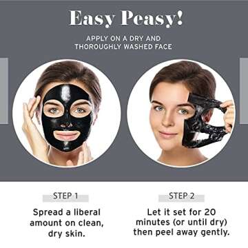 No B.S. Charcoal Detox Peel-Off Face Mask for Radiant Skin