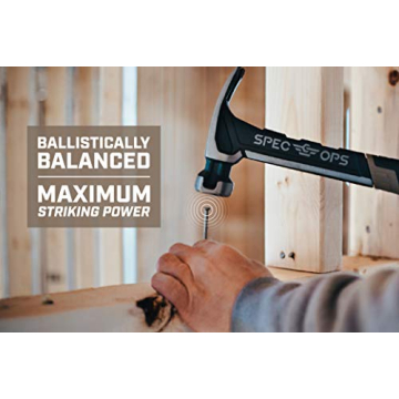 Spec Ops Tools Rip Claw Hammer for Precision and Durability