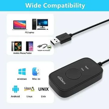 Cloudeck Undetectable Mouse Jiggler for Effortless Clicking