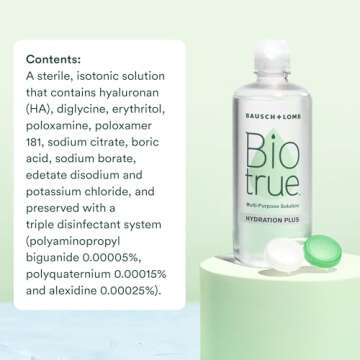 Biotrue Hydration Plus Contact Lens Solution, 10 FL OZ