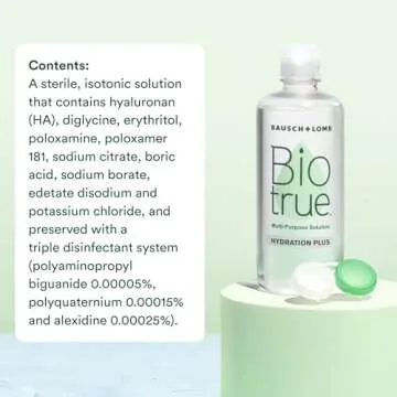 Biotrue Hydration Plus Contact Lens Solution, 10 FL OZ
