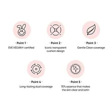Skin Tune Vegan Cover Cushion Foundation 02 NUDE TUNE | Nude Peach |dewy, glow, long-lasting, double coverage, clean beauty, lightweight, natural look, foundation for sensitive skin, hydrating cushion