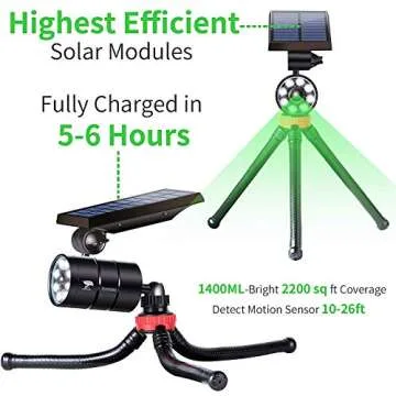 Solar Camping Lights Waterproof for Outdoor Use