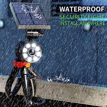 Solar Camping Lights Waterproof for Outdoor Use