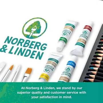 Norberg & Linden Acrylic Paint Set - Ideal for All Ages