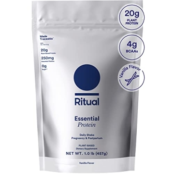 Ritual Prenatal Vegan Protein Powder: Choline to Support Prenatal, Postpartum, & Lactation