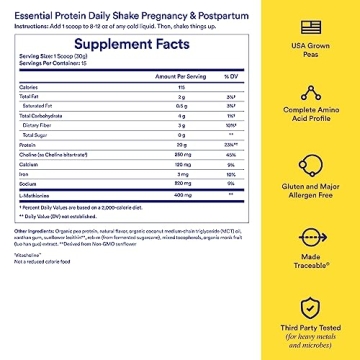 Ritual Prenatal Vegan Protein Powder Supporting Moms & Babies