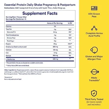 Ritual Prenatal Vegan Protein Powder Supporting Moms & Babies