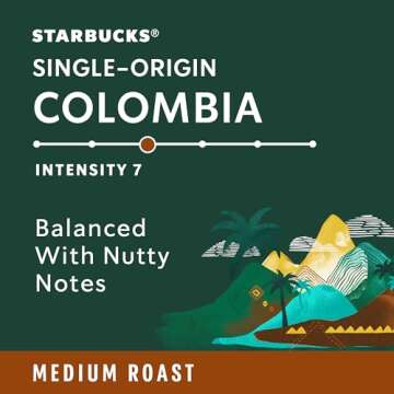 Starbucks Nespresso Original Line, Colombia Coffee Pods 50-count